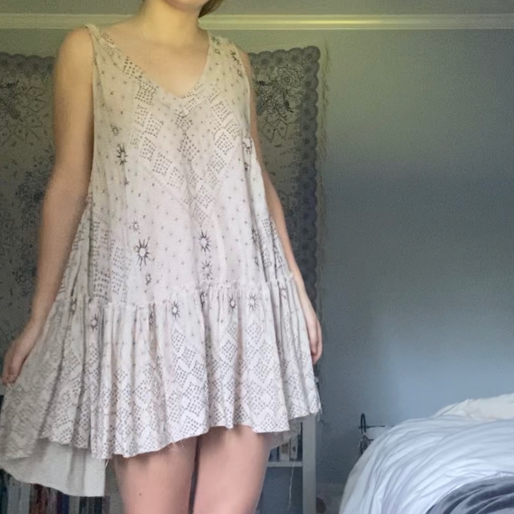 Mini dress.